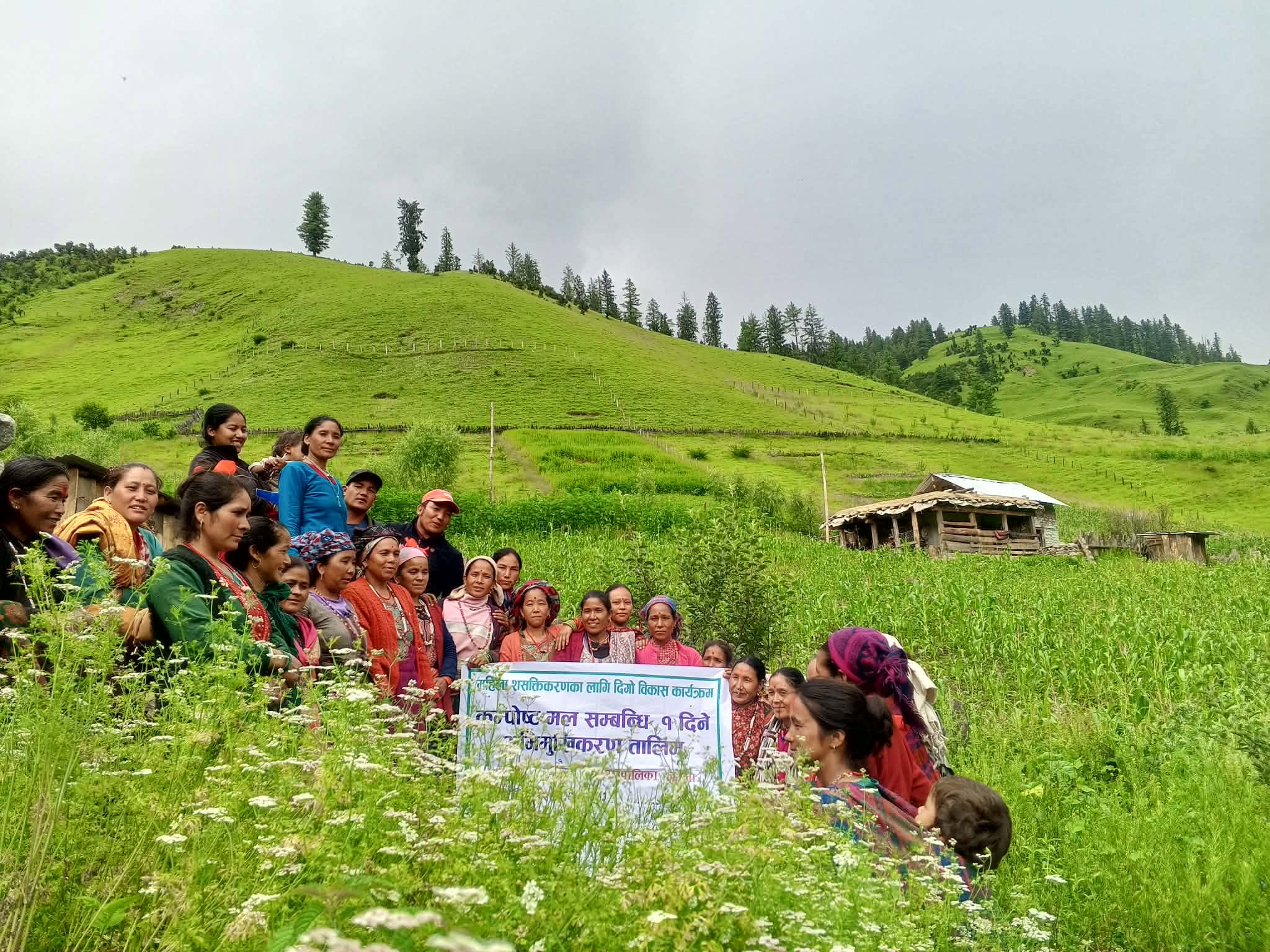 Agricultre Productivity imporvement training in Guthichaur - 1 Jumla
